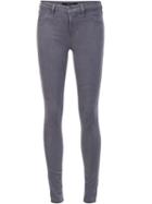 J Brand Super Skinny Jeans, Women's, Size: 27, Grey, Lyocell/cotton/spandex/elastane