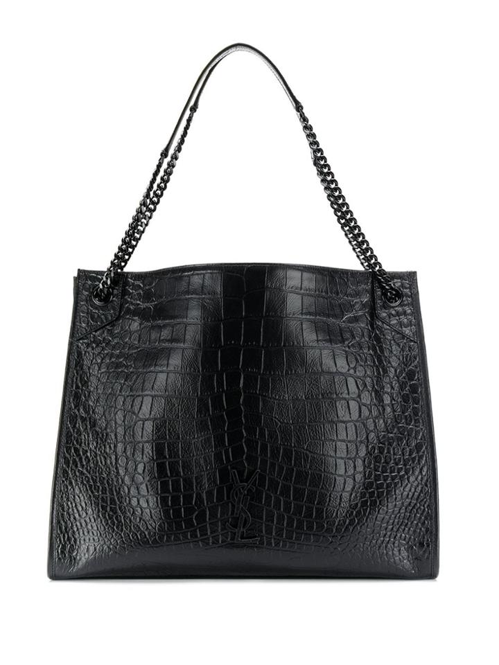 Saint Laurent Large Niki Shopper Tote - Black
