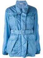 Tomas Maier Denim Belted Coat - Blue