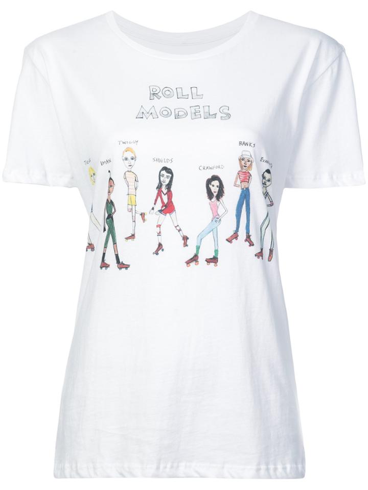 Unfortunate Portrait Role Models T-shirt - White