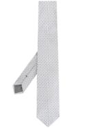 Emporio Armani Patterned Tie - Grey