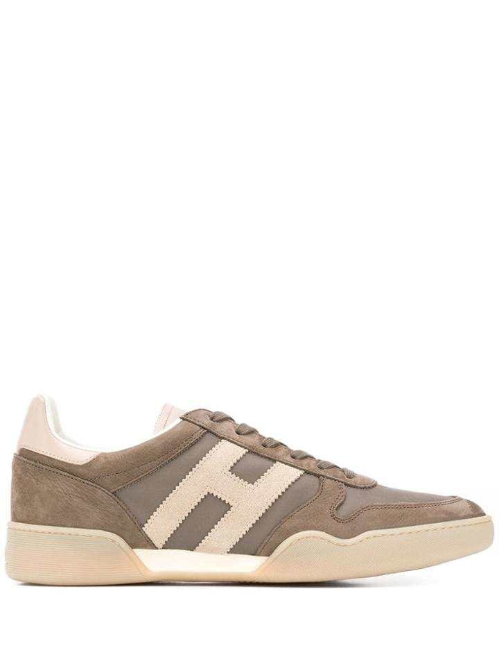 Hogan Low Top Sneakers - Green