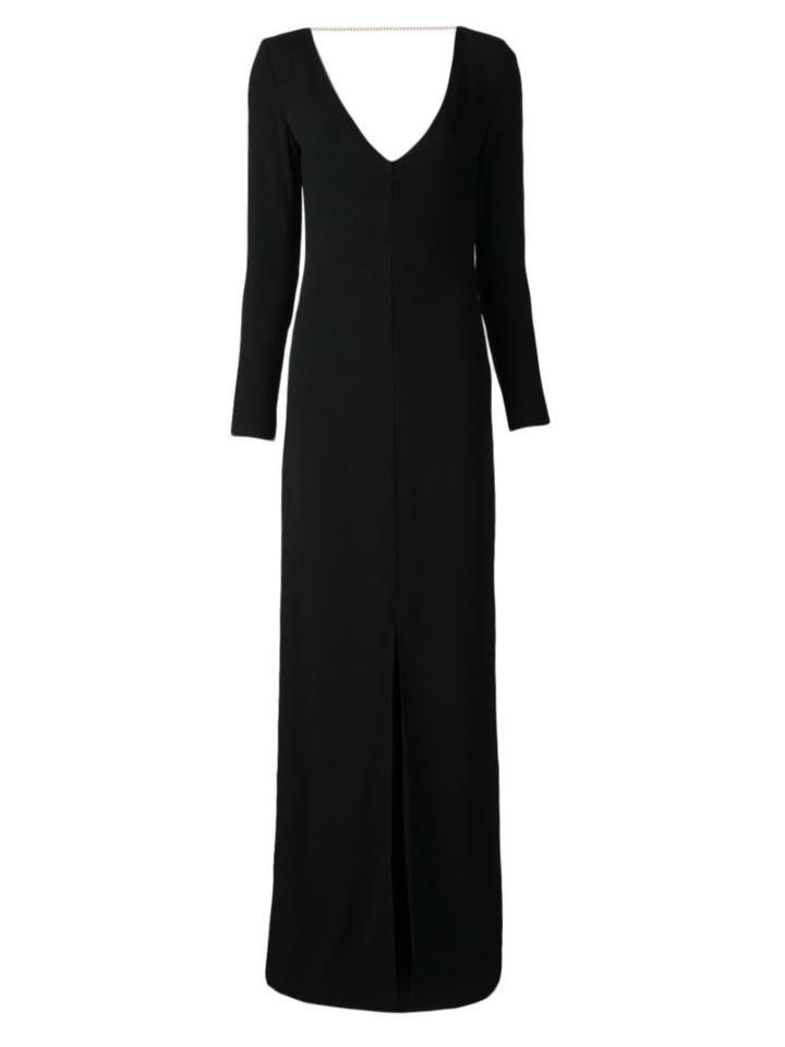 Adam Lippes Back Chain Gown