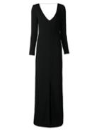 Adam Lippes Back Chain Gown