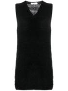 Cruciani Loose Fitted Knitted Top - Black