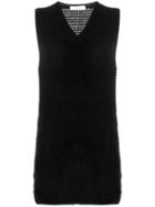 Cruciani Loose Fitted Knitted Top - Black