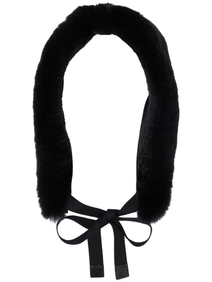 's Max Mara Neck Scarf - Black