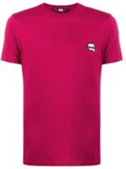 Karl Lagerfeld Patch Detail T-shirt - Red