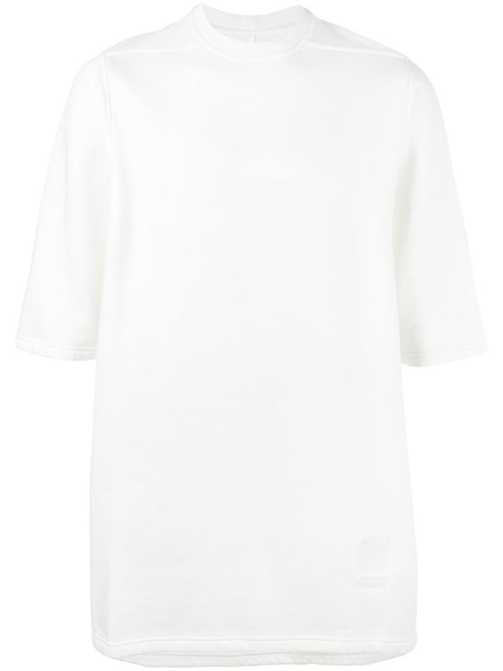 Rick Owens Drkshdw Jumbo T-shirt, Men's, White, Cotton