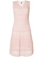 M Missoni - Layered Lace Knit Sleeveless Dress - Women - Polyamide/polyester - 42, Pink/purple, Polyamide/polyester