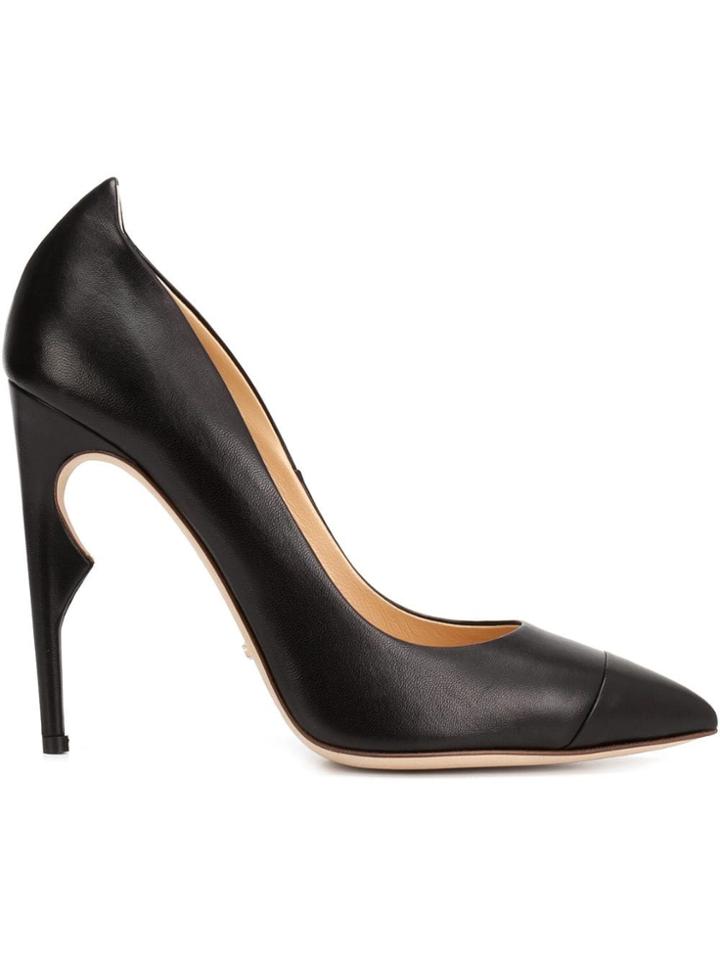 Jerome Rousseau Pointed Stilettos - Black