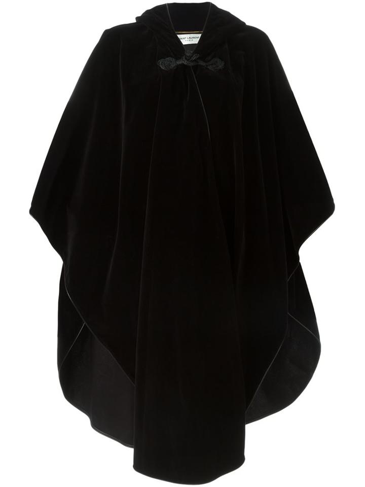 Saint Laurent Hooded Cape