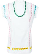 P.a.r.o.s.h. Embroidered Top, Women's, White, Cotton