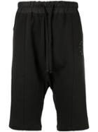 Les Benjamins Drop Crotch Shorts - Black