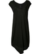 Thom Krom - Mesh Sleeve T-shirt Dress - Women - Silk/viscose - L, Black, Silk/viscose
