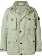 Stone Island Fitted Field Jacket - Green