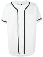 Ganryu Comme Des Garcons Contrast Trim Baseball Shirt