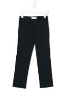 Simonetta - Classic Chino Trousers - Kids - Cotton/spandex/elastane - 4 Yrs, Blue