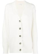 Helmut Lang Button Up Cardigan - White