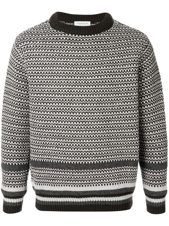 Tomorrowland Caban Knit Jumper - White