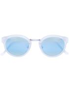 Retrosuperfuture - 'lqx' Sunglasses - Unisex - Acetate/metal - One Size, White, Acetate/metal