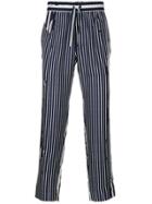 Haider Ackermann Brucite Striped Trousers - Unavailable