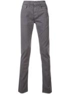 Hudson Axl Skinny Reverse Twill Jeans - Grey
