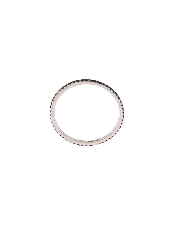 Ef Collection Eternity Stack Ring, Women's, Size: 7, Grey