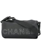 Chanel Vintage Sports Line Shoulder Bag - Black