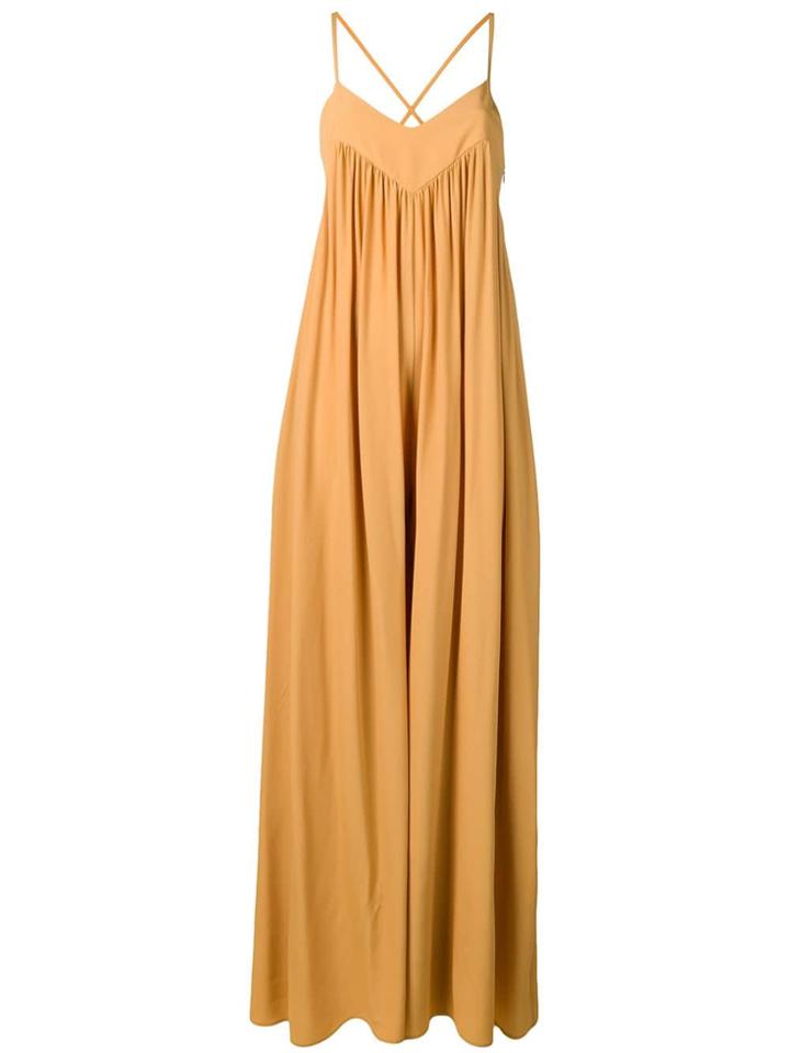 L'autre Chose Palazzo Jumpsuit - Gold