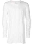 Lost & Found Rooms - Mesh Insert T-shirt - Men - Cotton - L, White, Cotton