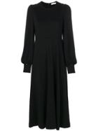 Chloé Balloon Sleeve Dress - Black