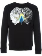 Marcelo Burlon County Of Milan 'castro' Sweatshirt, Men's, Size: Large, Black, Cotton