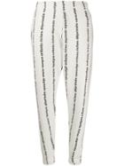 Enfants Riches Déprimés Logo Stripe Track Pants - White