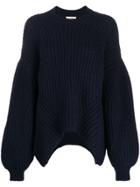 Ulla Johnson Oversized Draped Sweater - Blue
