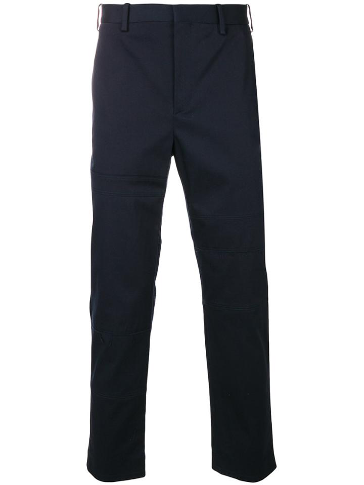 Neil Barrett Straight Leg Trousers - Blue