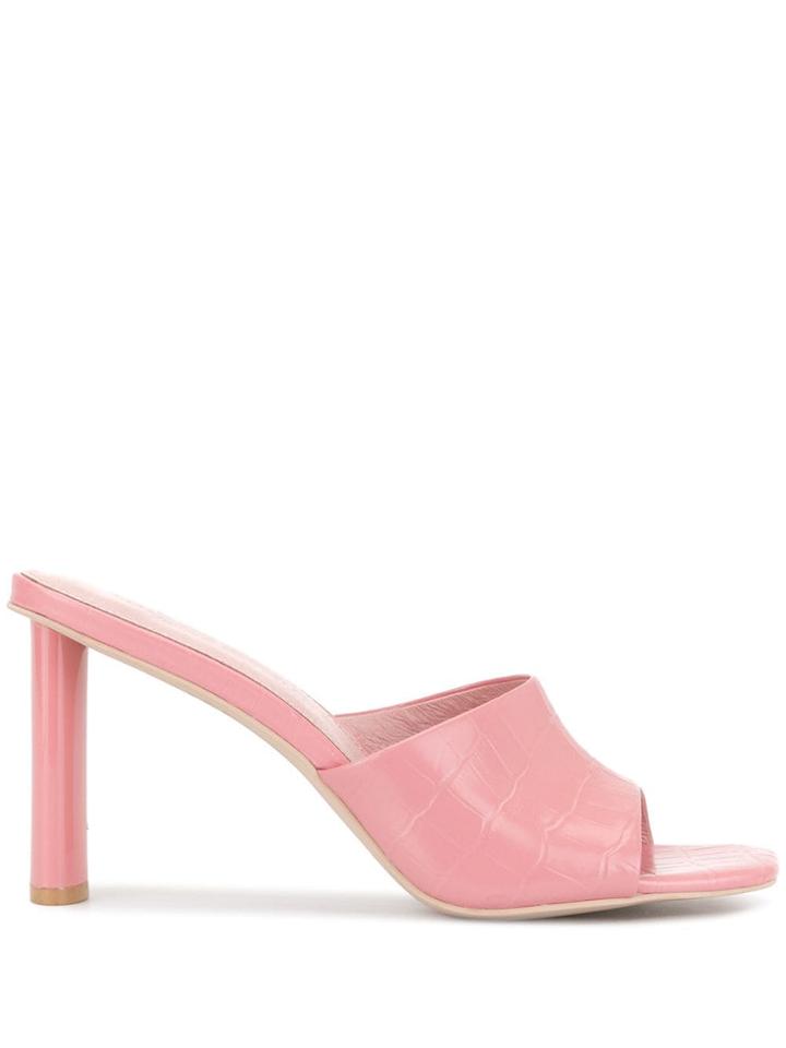 Manning Cartell Candy Crush Heeled Mules - Pink