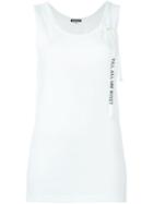 Ann Demeulemeester Blanche Scoop Neck Tank Top