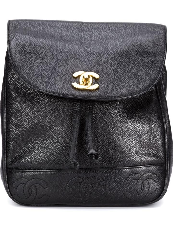 Chanel Vintage Cc Backpack