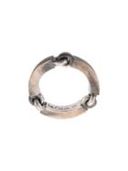 M. Cohen Triple Link Perihelion Ring - Silver