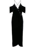 Manning Cartell Divine Excess Wrap Dress - Black
