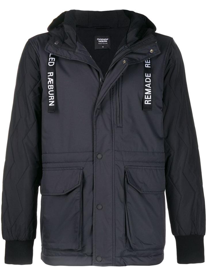 Raeburn Quilted Field Jacket - Black