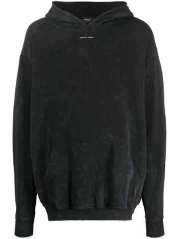Family First Family First Print Hoodie - Black