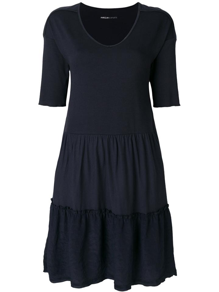 Marc Cain Scoop Neck Dress - Blue