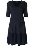 Marc Cain Scoop Neck Dress - Blue