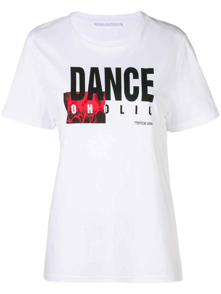 Neil Barrett Danceoholic T-shirt - White