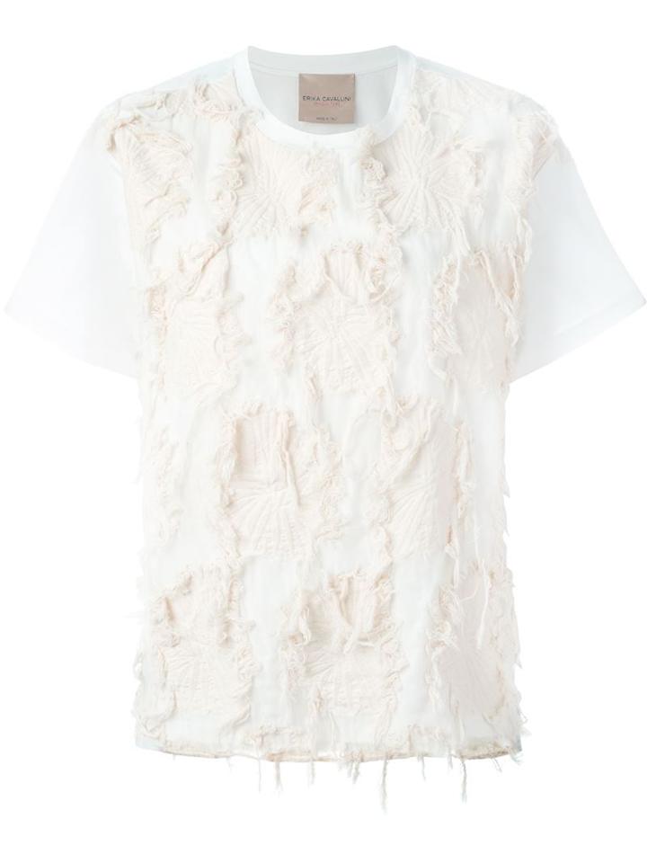 Erika Cavallini Appliqué Detail T-shirt