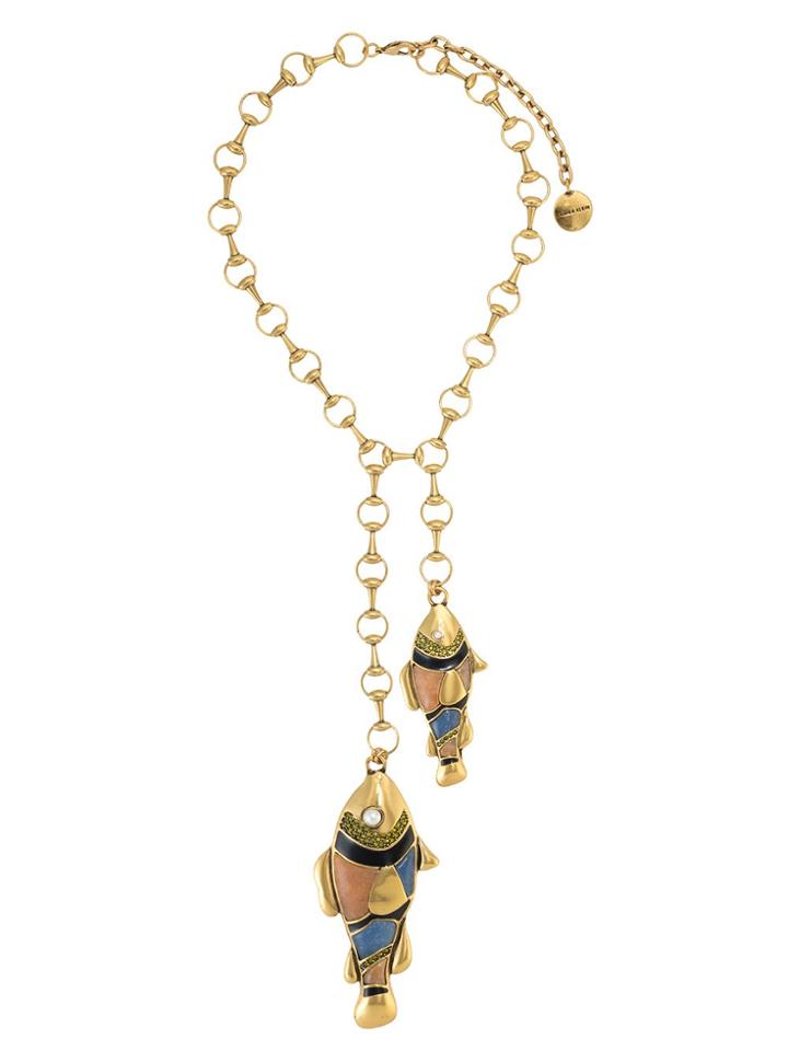 Camila Klein Correntaria Peixes Necklace - Gold