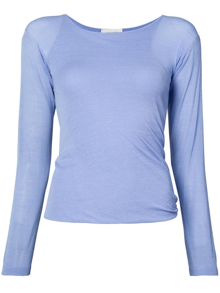 Lemaire Fine Knit Sweater - Blue