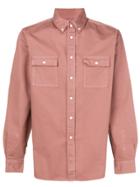 Saturdays Nyc Buttondown Shirt - Pink & Purple